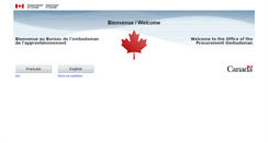 Desktop Screenshot of opo-boa.gc.ca